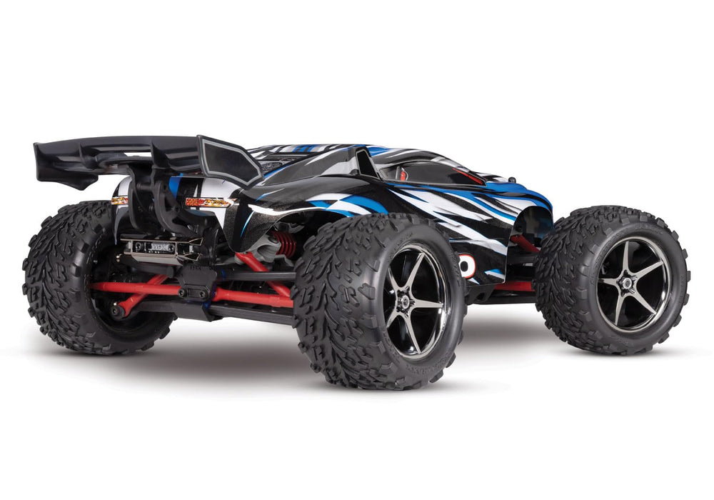 Traxxas 71054-8-BLUE - E-Revo 1/16 4WD Electric Brushed Monster Truck Blue