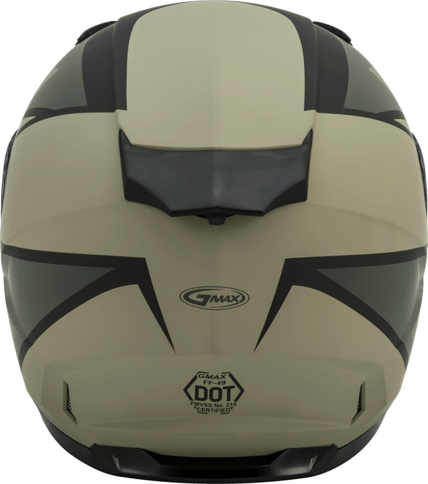 GMAX FF-49 Deflect DOT Approved Full Face Motorcycle Helmet for Men and Women