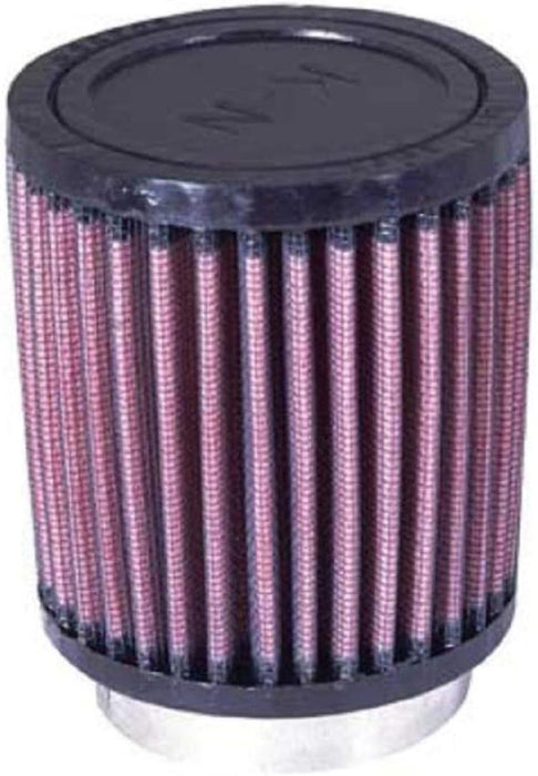 K&N Universal Clamp-On Air Intake Filter: High Performance, Premium Washable Replacement Air Filter: Flange Diameter: 2.25 In, Filter Height: 4 In, Flange Length: 0.625 In, Shape: Round, RU-0600,Black