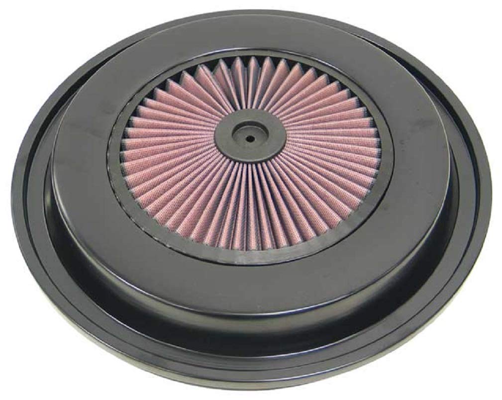 K&N X-Stream Top Filter: High Performance, Premium, Washable, Replacement Engine Filter: Filter Height: 1.5 In, Shape: Round Lid, 66-1202