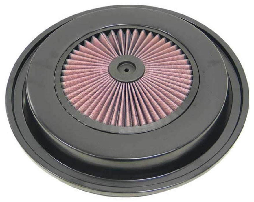 K&N X-Stream Top Filter: High Performance, Premium, Washable, Replacement Engine Filter: Filter Height: 1.5 In, Shape: Round Lid, 66-1202