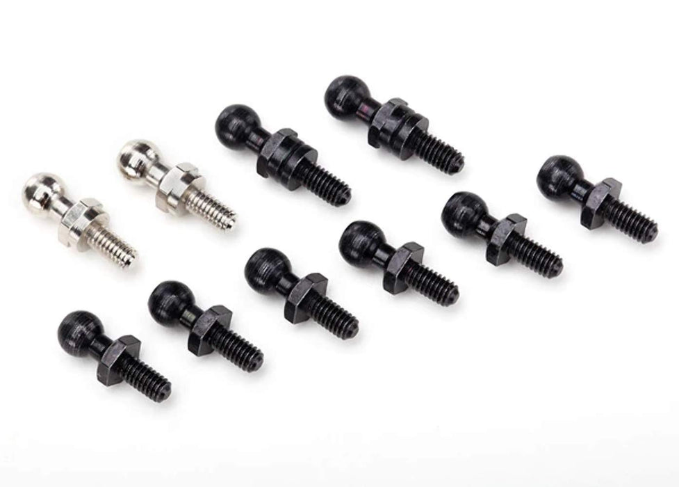 Traxxas Pivot Balls Black (6) Silver (2) Black Long (2) TRA7540X