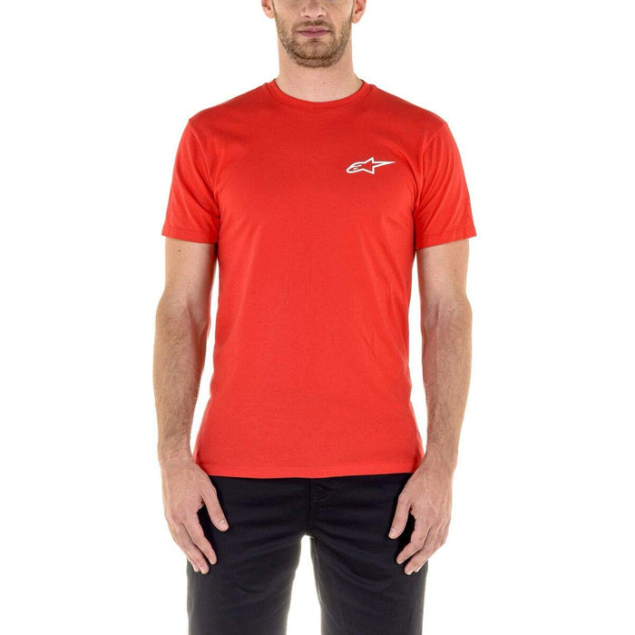 Alpinestars Standard Neu Ageless Tee Red/White XL, Multi, one_Size