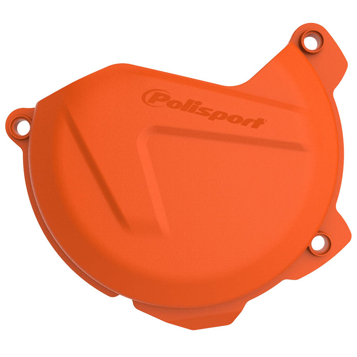 Polisport Clutch Cover Guard (Orange KTM) Compatible With 13-15 KTM 250SXF