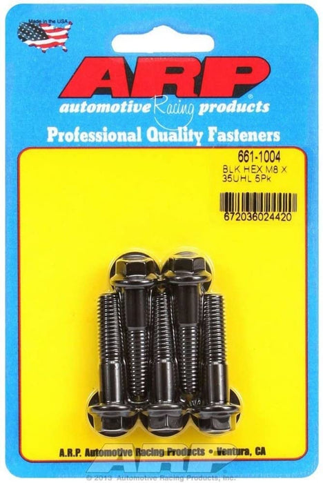 Arp Hex Bolt, M8 X 1.25", Pack Of 5 661-1004
