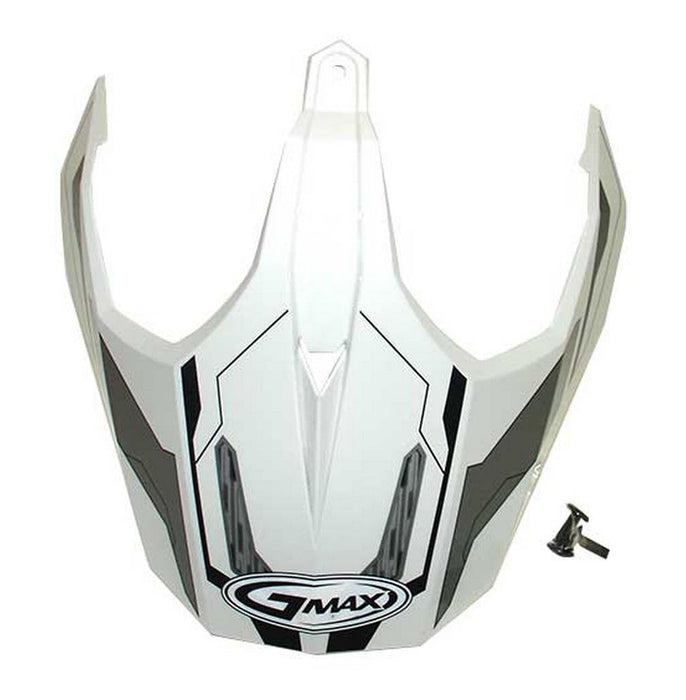 GMAX unisex-adult full-face-helmet-style Visor (Gm11D '15) (White, One Size)