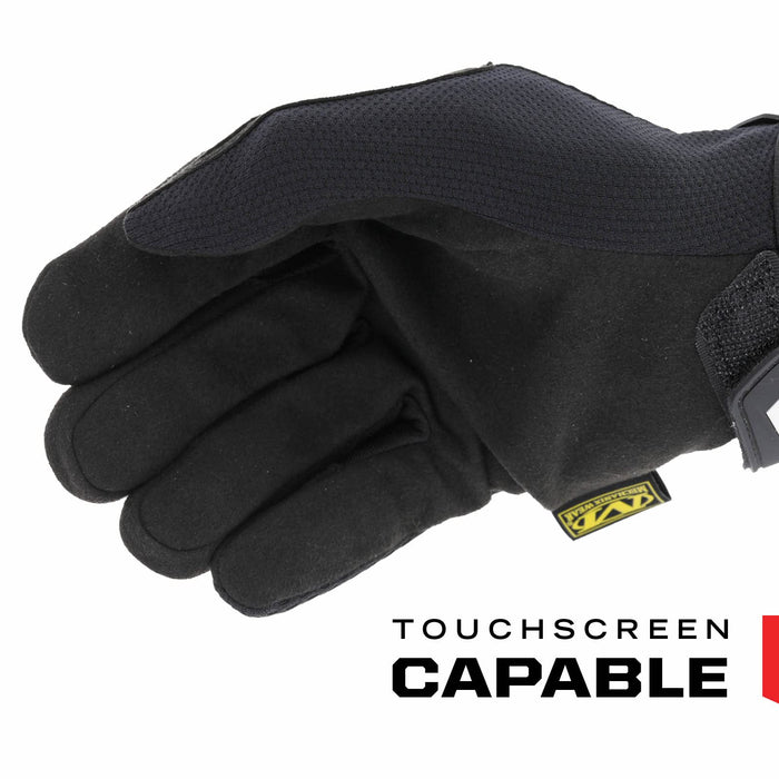 Mechanix Wear: The Original Work Glove with Secure Fit, Synthetic Leather Performance Gloves for Multi-Purpose Use, Durable, Touchscreen Capable Safety Gloves for Men (Black, XX-Large)