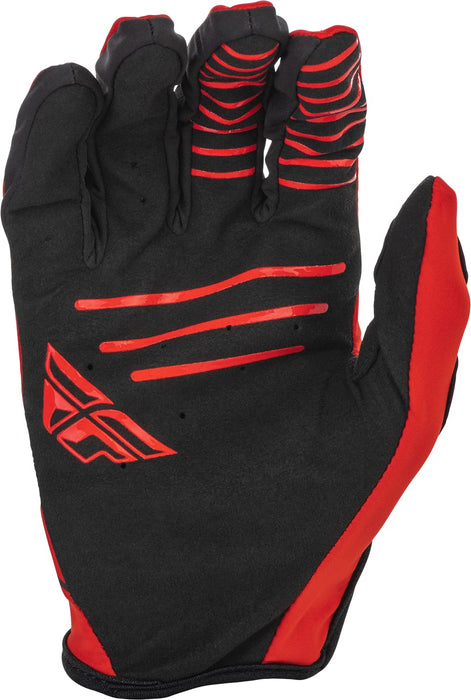 Fly Racing 2022 Adult Windproof Lite Gloves (Black/Red, X-Large)