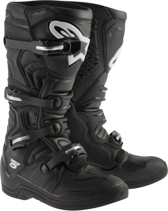 Alpinestars Tech 5 Boots - Black/Red/Yellow - 9