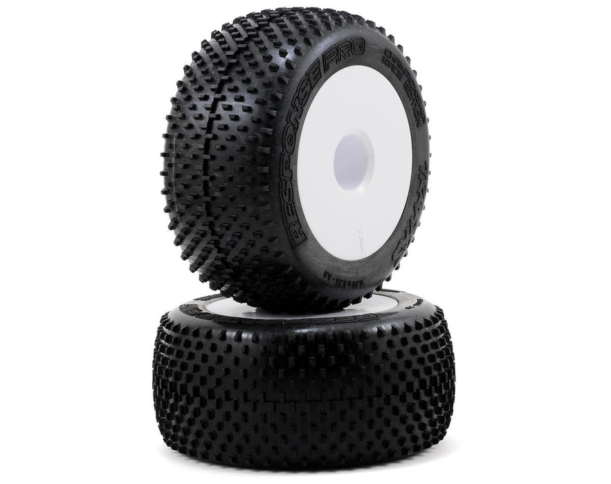 Traxxas 5375R Pro Response Tires Pre-Glued on 3.8" Dished Wheels 17MM (pair)