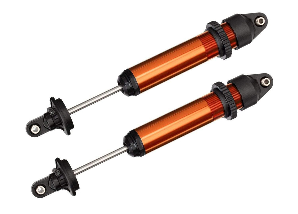 Traxxas 7761T Shocks GTX Aluminum Orange-Anodized (Fully Assembled w/o Springs) (2)