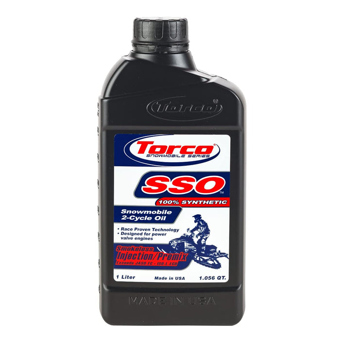 Torco SSO Snowmobile 2-Stroke Synthetic Oil (1-Liter)