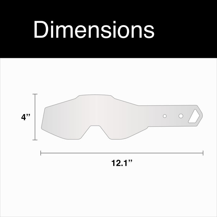 100% ARMEGA Laminated Tear-Offs - (2 x 7 Pack)