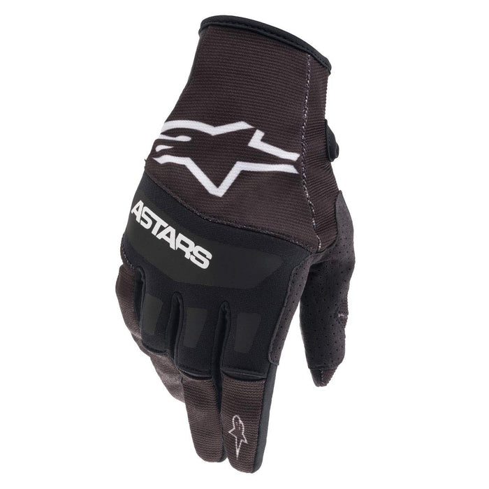 Alpinestars 3561021-12-M Techstar Gloves Black/White Md