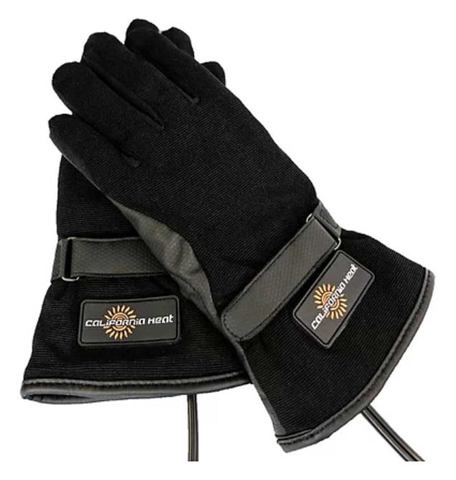 California Heat 12V Heated Wind & Water Proof Riding Gloves (2XL)