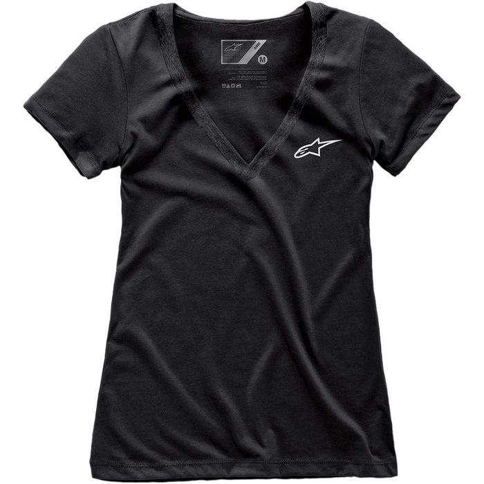 Alpinestars Standard Women's Ageless V-Neck Tee Black Xs, Multi, one_Size