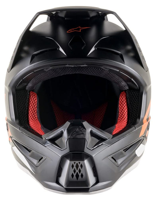 Alpinestars 83033211149-XXL S-M5 Compass Helmet - Matte Black/Orange Fluo (2X)