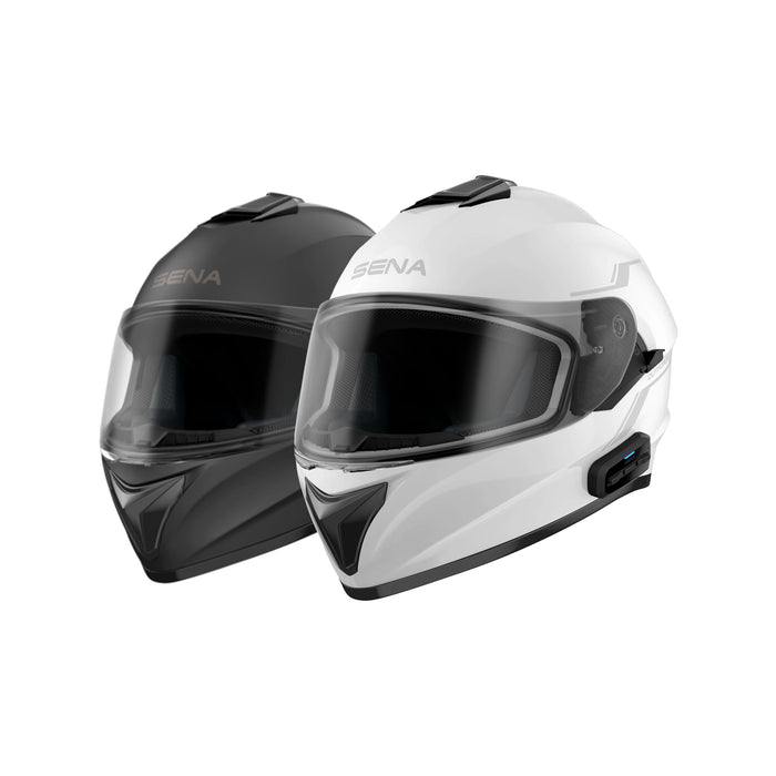 OutForce Smart Helmet Full Face (Gloss White, Medium) (OUTFORCE-GW00M) - SP85