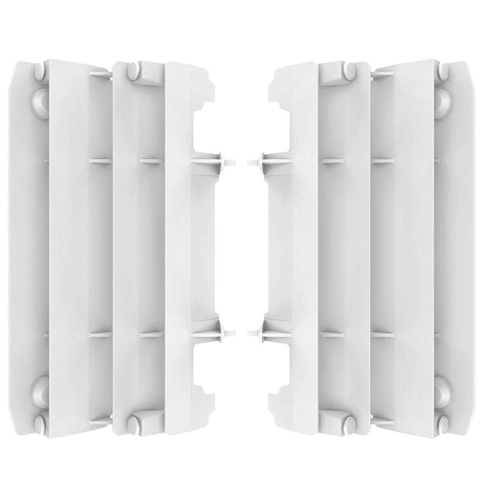 Polisport Radiator Louvers (WHITE) For 06-16 YAMAHA YZ250