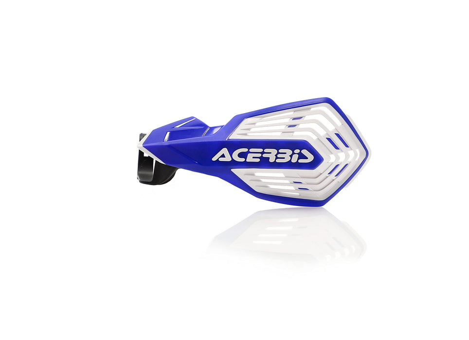 Acerbis K-Future Handguard Compatible with Yamaha Blue/White 2895631006