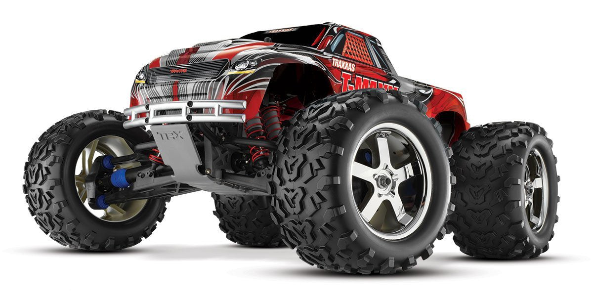 Traxxas T-Maxx 3.3: Powered 4WD Maxx Monster Truck (1/10 Scale) Red