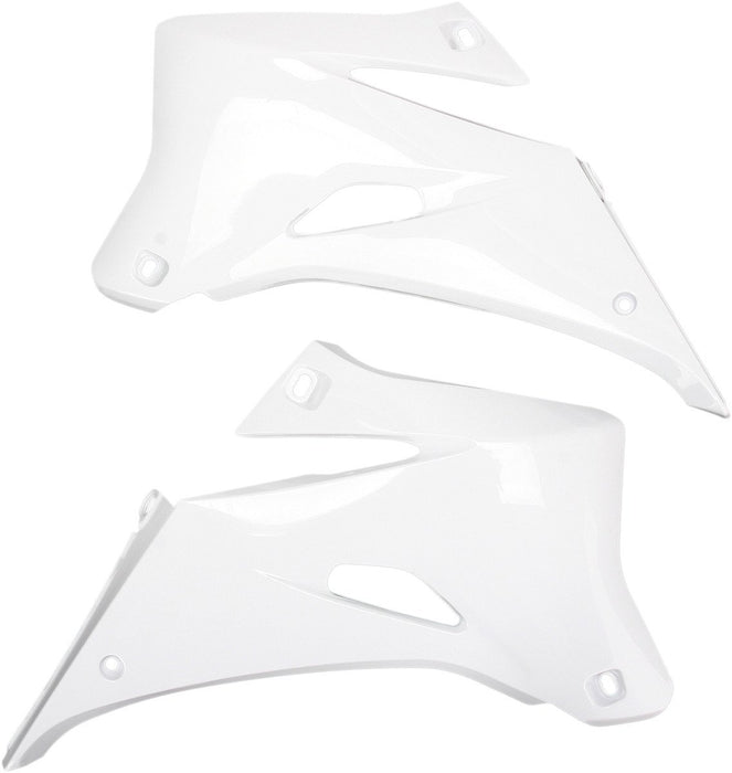 Acerbis Radiator Shroud Set (White) for 06-09 Yamaha YZ250F