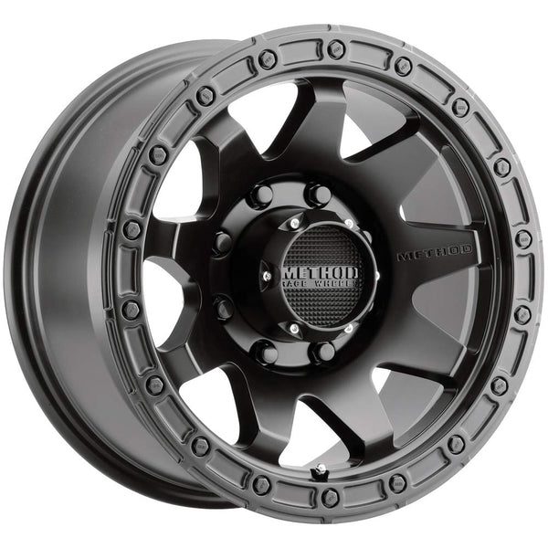 Method Wheels Method Mr317 17X8.5 8X6.5" +0Mm Matte Black Wheels Rims 17" Inch MR31778580500