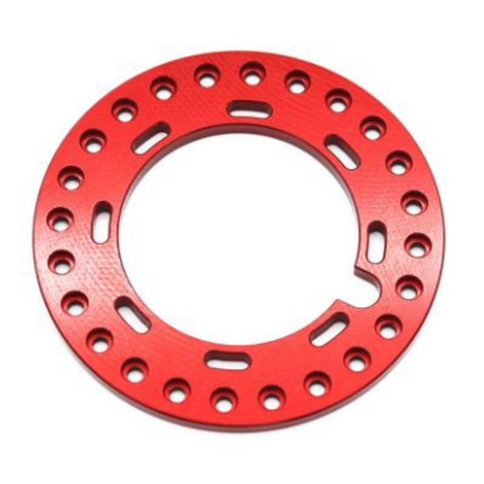 Vanquish Products 1.9 Ibtr Beadlock Red Anodized Vps05133 Electric Car/Truck Option Parts VPS05133