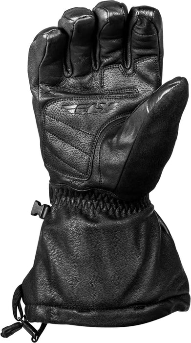 Fly Racing 2023 Snow Glacier Glove (Black, Small)