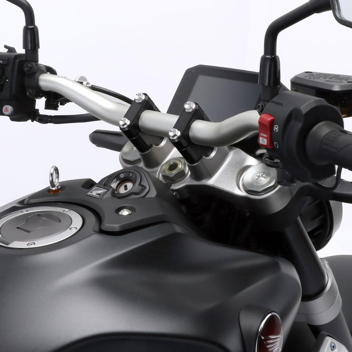 DRC ZE53-02301 Handlebar Risers Black