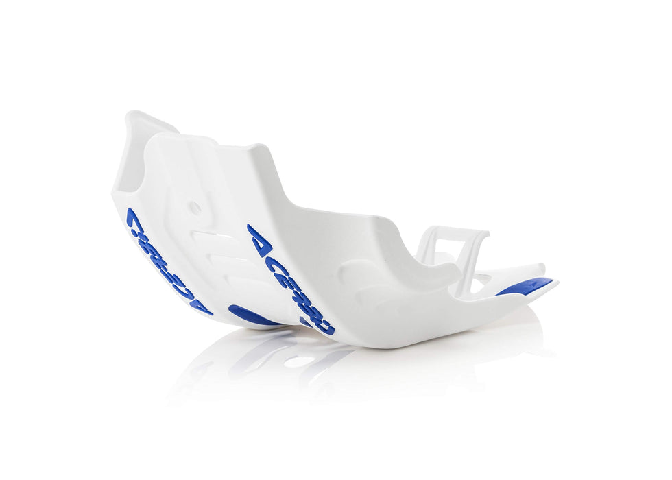 Acerbis Glide Plate (White/Blue) For 19-22 Ktm 450Sxf 2733461029