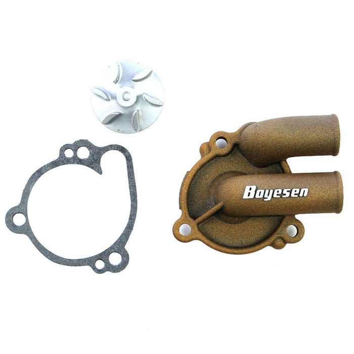 Boyesen SuperCooler Water Pump Kit-Kawasaki-KX 85/100-01-19-Magnesium