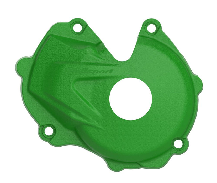 Polisport Ignition Cover Protector (Green 2005) for 16-18 Kawasaki KX450F