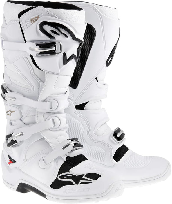 Alpinestars 2012014-20-12 Tech 7 Boots, White (Size 12)