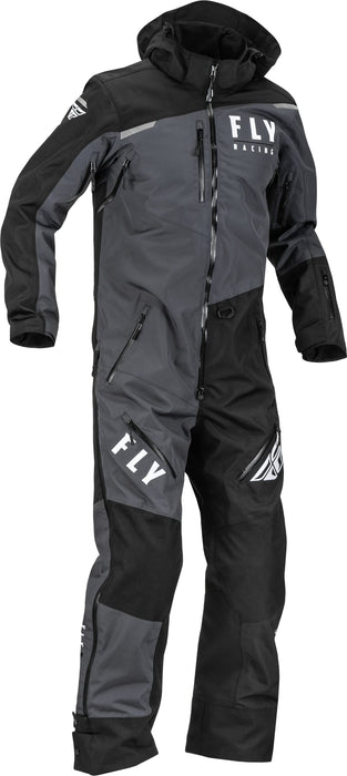 Fly Racing 2023 Cobalt Shell Monosuit (Black/Grey, Large)