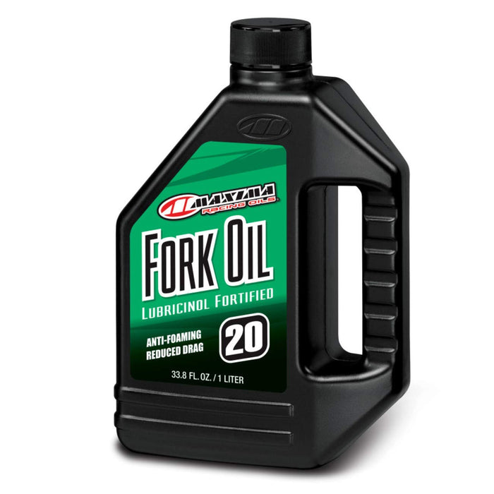 Maxima 57901 20WT Standard Hydraulic Fork Oil - 1 Liter Bottle