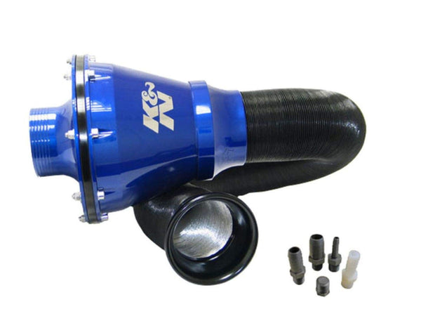 K&N Universal Apollo Blue Cold Air Intake 70mm OD FLG PP RC-5052AL