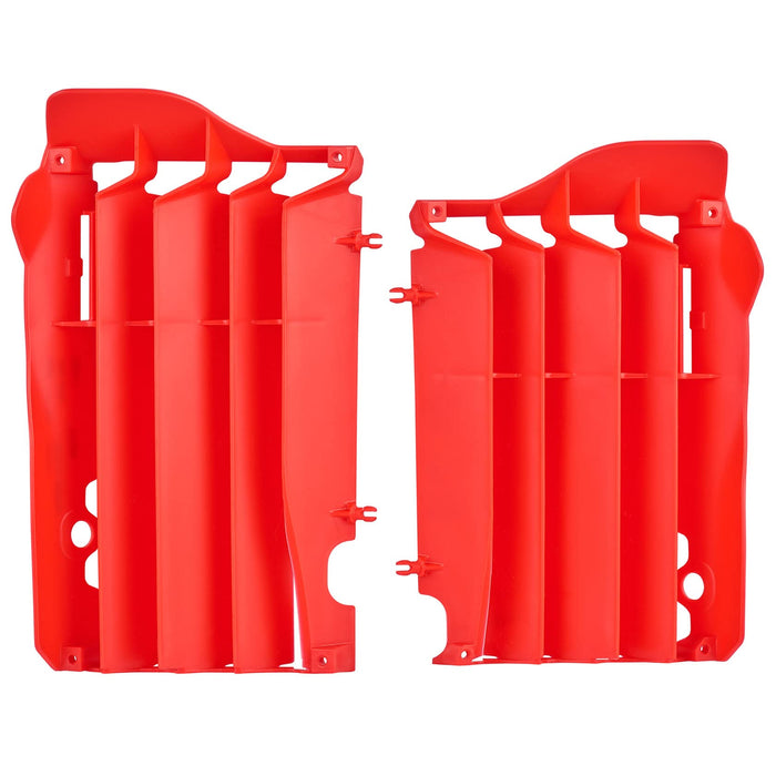 Polisport Radiator Louvers (Red) Compatible With 14-17 HONDA CRF250R