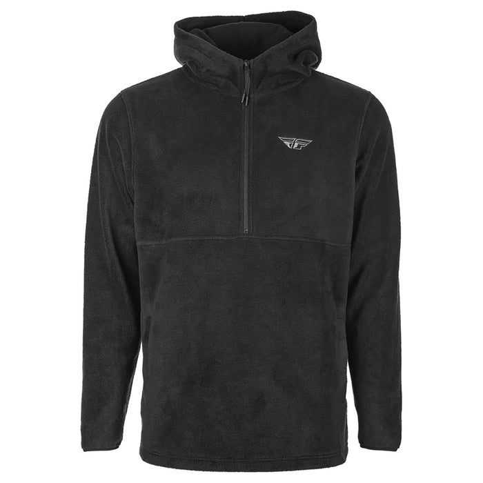 Fly Racing 354-00202X Fly Half Zip Pullover Hoodie Black 2X