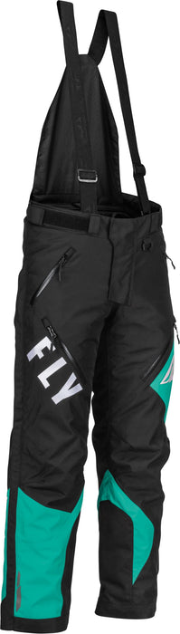 Fly Racing 2023 Women's SNX Pro Pants (Black/Mint, X-Large)