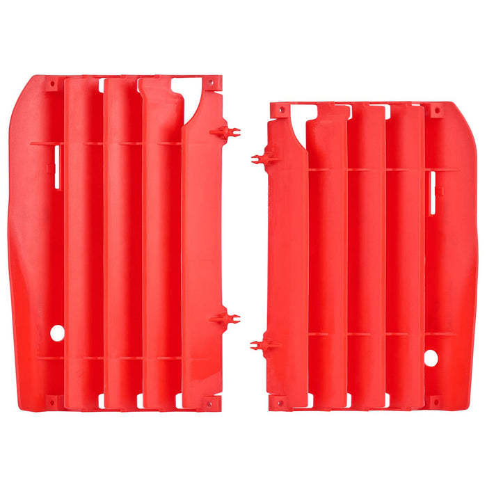 Polisport Radiator Louvers (Red) Compatible With 09-12 Honda Crf450R 8456400002