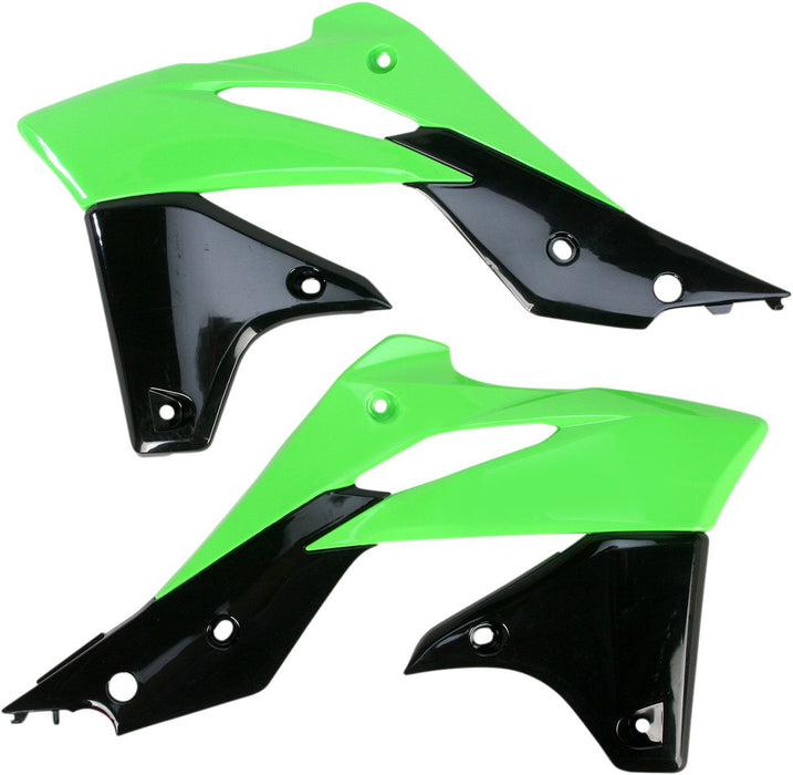 Acerbis 2314161089 Green/Black Radiator Shroud