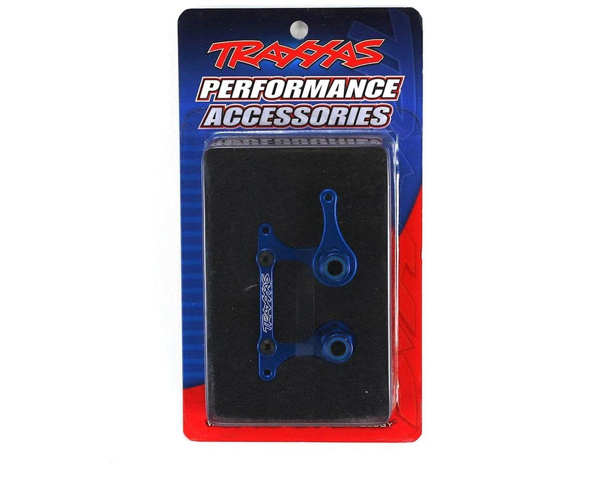 Traxxas 3743A Anodized Blue Aluminum Steering Bell cranks Rustler Stampede Slash and Bandit 308-Pack