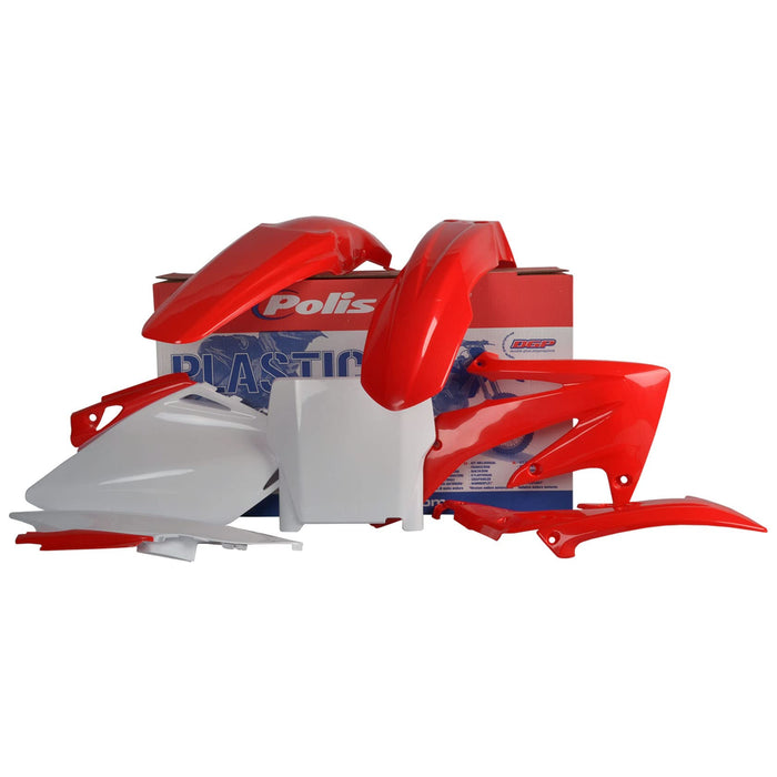 POLISPORT/CHEST PROT.~ KIT CRF450R '07 RED 90125