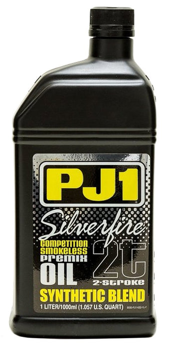 PJ1 6-32-1L Silverfire 2-Stroke Synthetic Blend Oil, 1 L