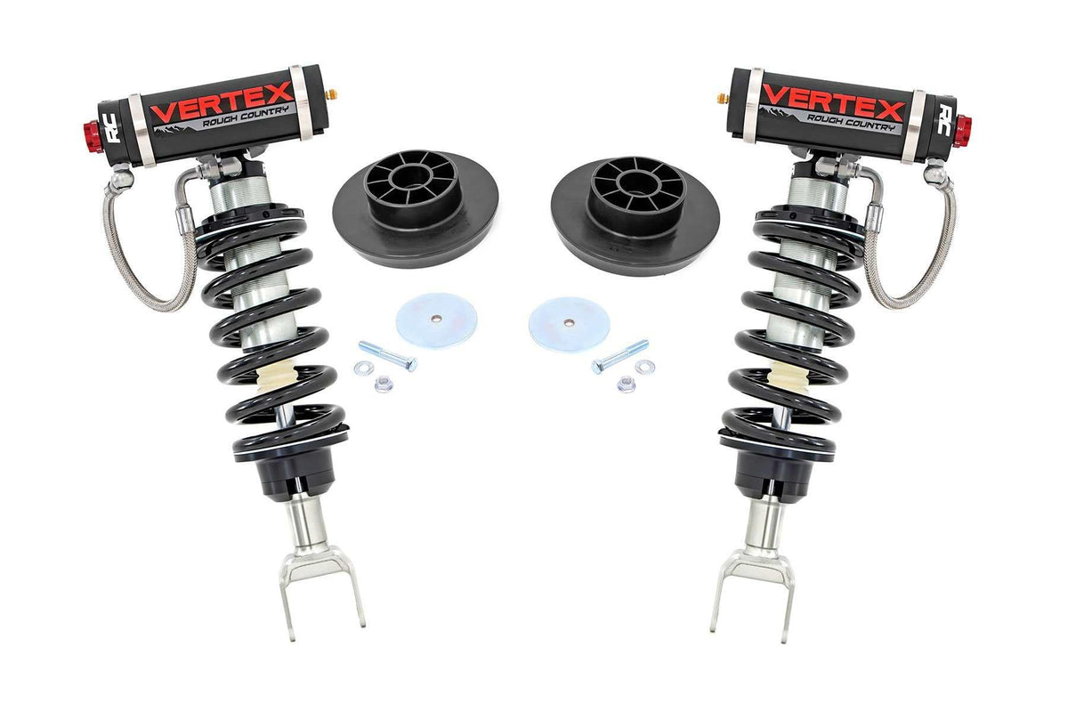 Rough Country 2 Inch Lift Kit Vertex Coilovers Fits RAM 1500 4WD (2012-2018 & Classic) 35850