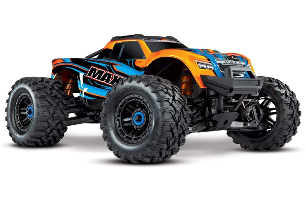 Traxxas Maxx: 1/10 Scale 4Wd Brushless Electric Monster Truck With Tqi Link Enabled 2.4Ghz Radio System & Stability Management (Tsm) 89076-4-ORNG
