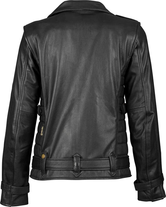 Highway 21 Women's Motorcycle Pearl Jacket (Black, 2X-Large)