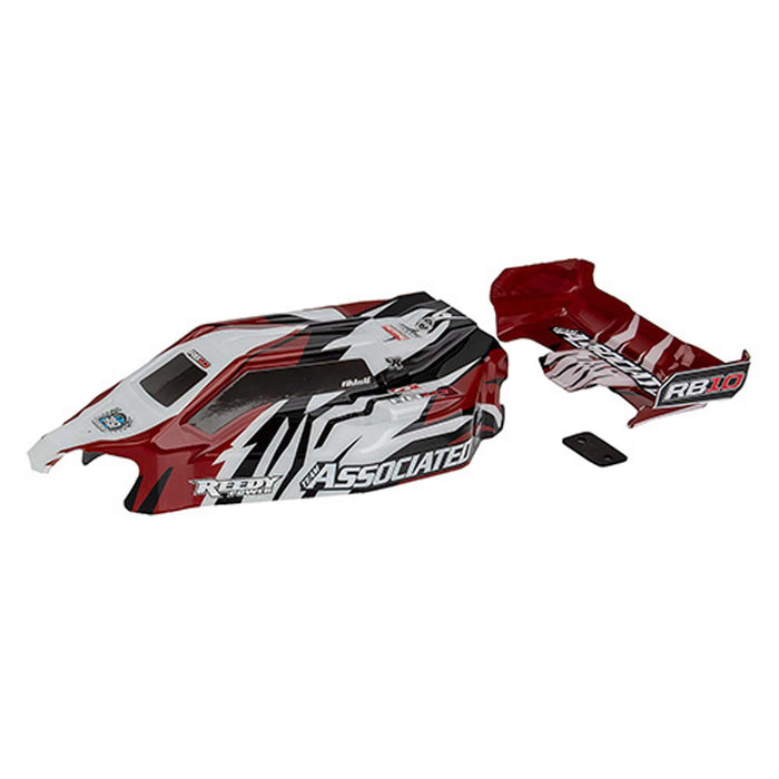 Team Associated Body And Wing Red Rb10 Rtr Asc72020 Electric Car/Truck Option Parts ASC72020