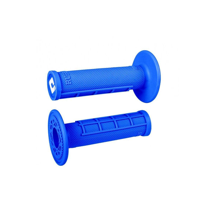 Odi Motocross Single Ply Grips Half Waffle Blue Univ